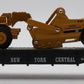 Lionel 6-16954 O Gauge New York Central Flatcar with ERTL Scraper #6424 EX/Box