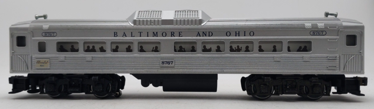 Lionel 6-8767 O Gauge Baltimore & Ohio RDC-1 Budd Commuter Passenger Car #8767 EX