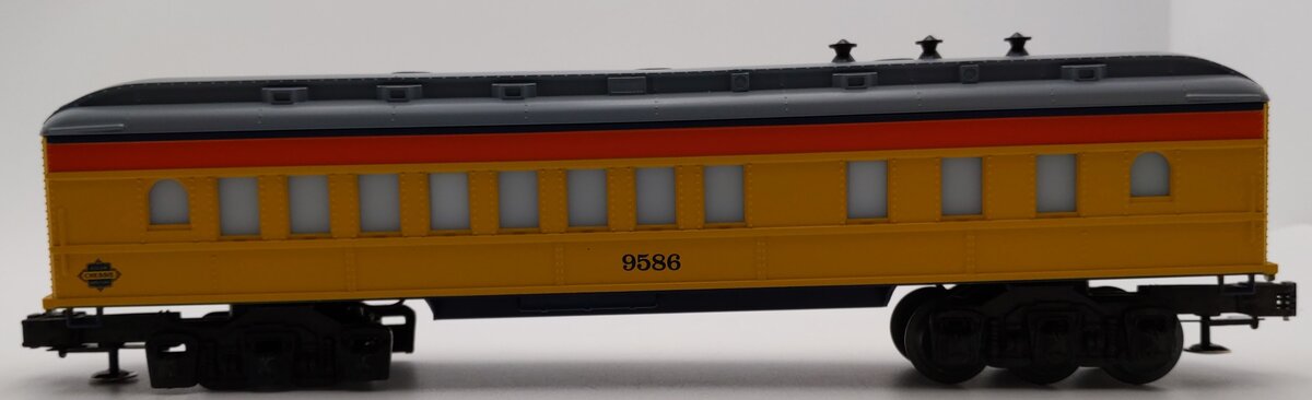 Lionel 6-9586 O Gauge Chessie Steam Special Dining Car #9586 VG/Box