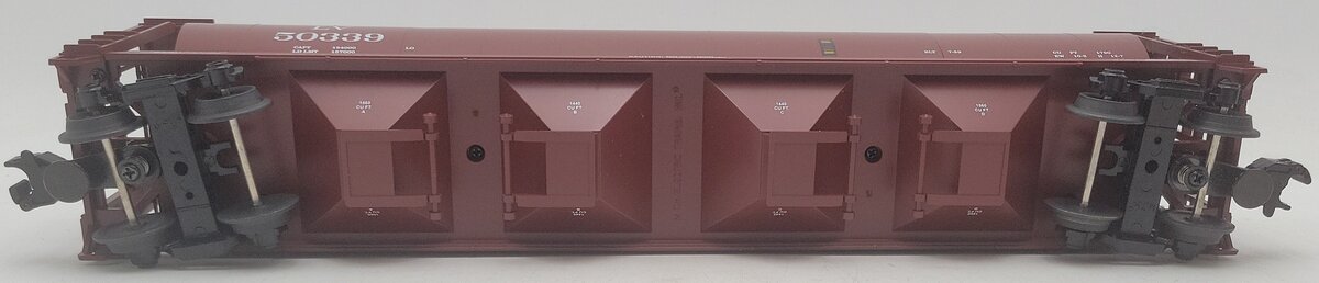 MTH 20-97409 O Lehigh Valley 4-Bay Cylindrical Hopper #50339 EX/Box