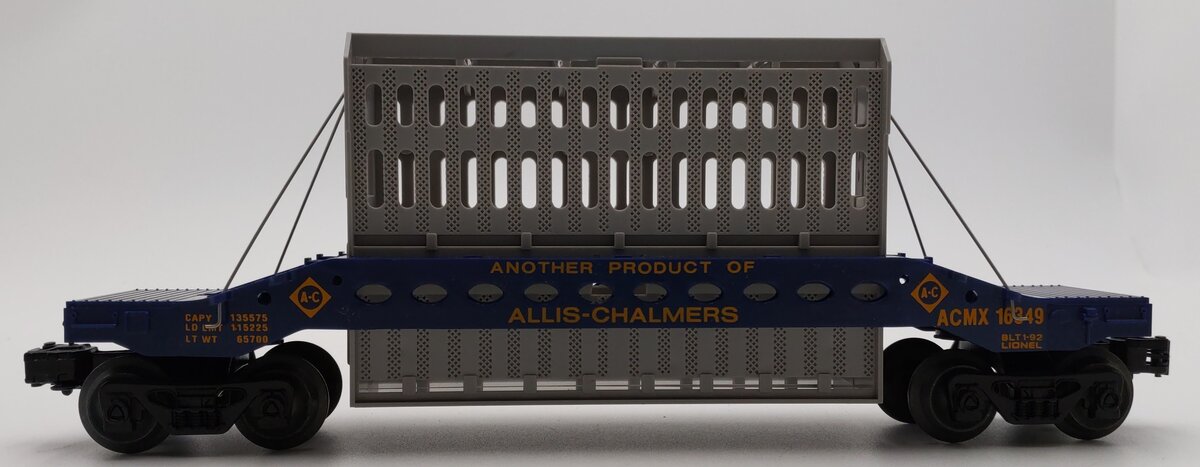 Lionel 6-16349 O Gauge Allis Chalmers Condenser Car LN/Box