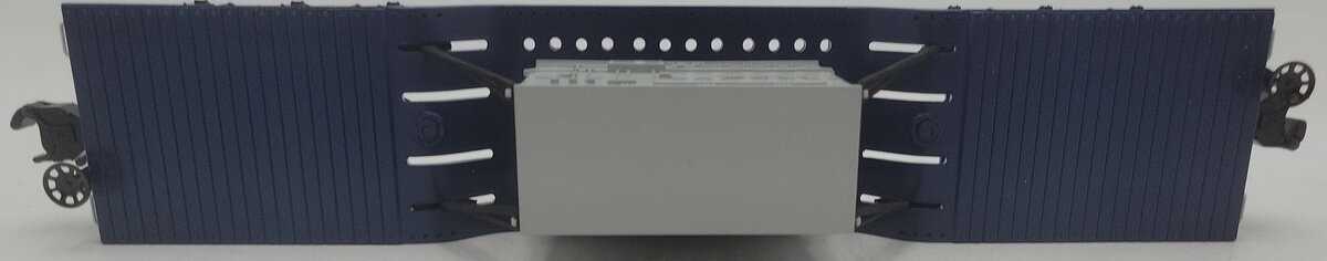 MTH 30-8307 Diecast Alaska Railroad Depressed Center Flatcar with Transformer EX/Box