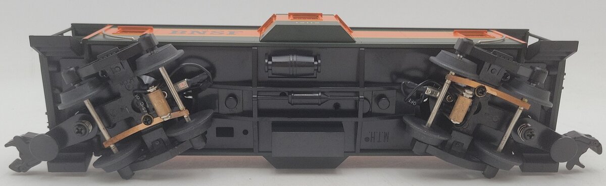 MTH 30-7718 O Gauge Burlington Northern Santa Fe Bay Window Caboose #12112 EX/Box