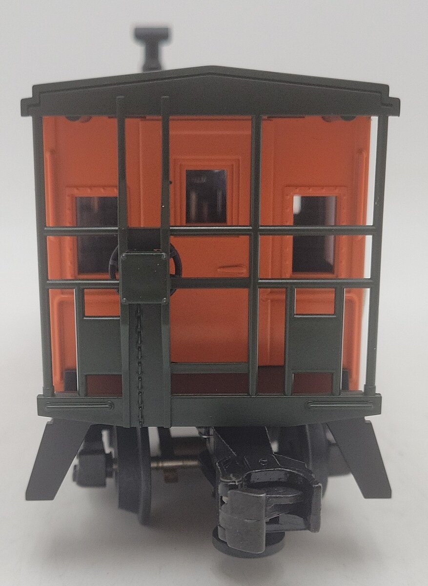 MTH 30-7718 O Gauge Burlington Northern Santa Fe Bay Window Caboose #12112 EX/Box