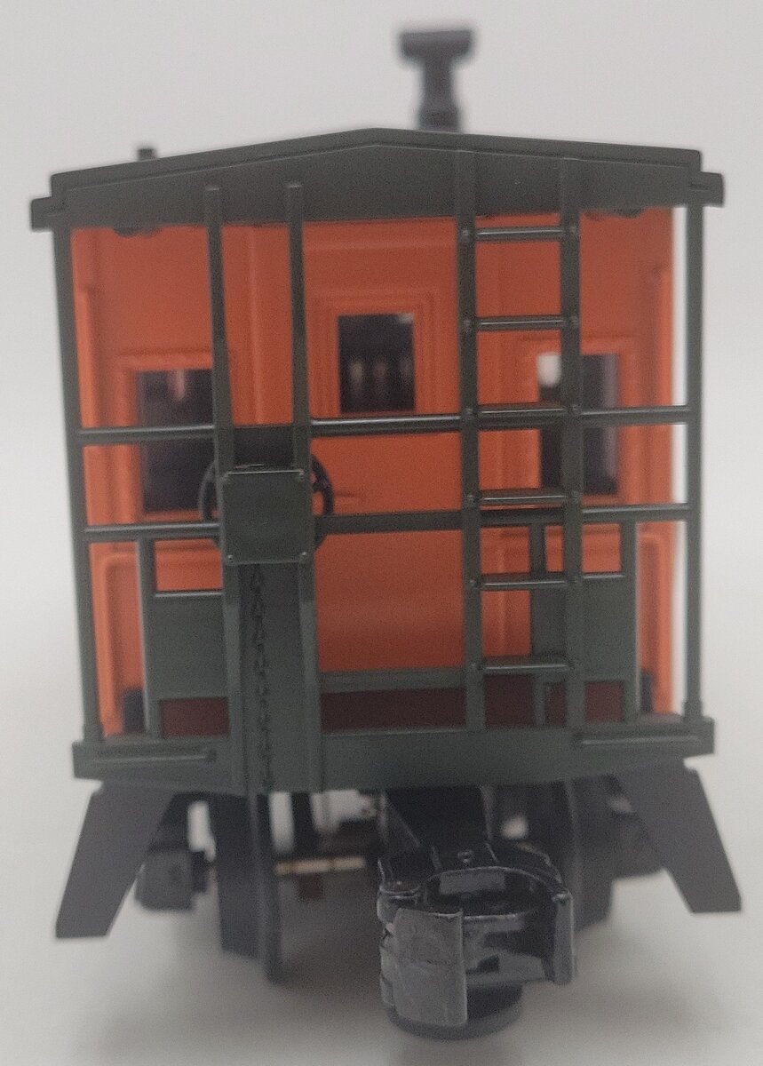 MTH 30-7718 O Gauge Burlington Northern Santa Fe Bay Window Caboose #12112 EX/Box
