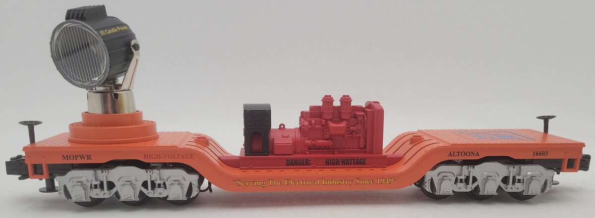 MTH 30-7965 O Gauge Big Mo Searchlight Car #16603 EX/Box