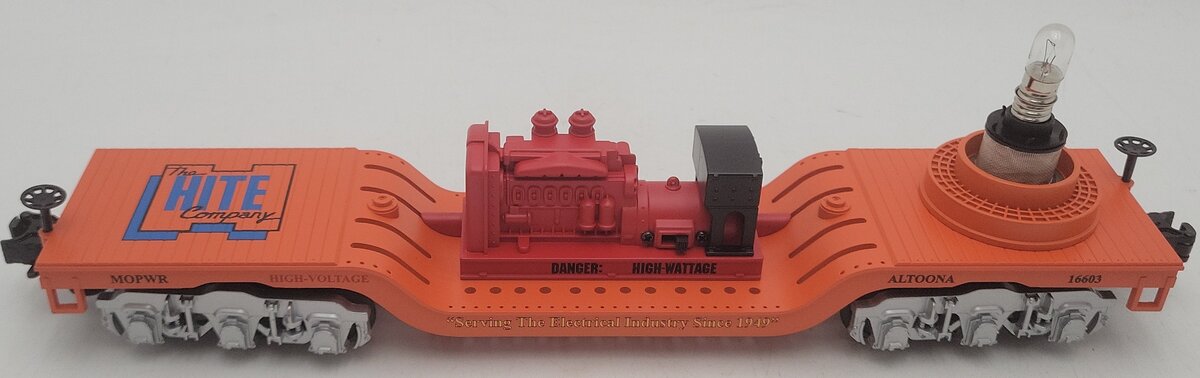 MTH 30-7965 O Gauge Big Mo Searchlight Car #16603 EX/Box
