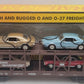 MTH 30-7638 O Gauge MTH Auto Transport Carrier with 4 Autos EX/Box