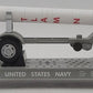 MTH 30-76188 O Gauge US Navy Flat Car w/Rocket Load EX/Box