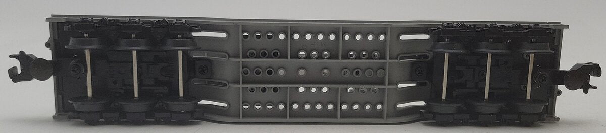 MTH 30-76188 O Gauge US Navy Flat Car w/Rocket Load EX/Box