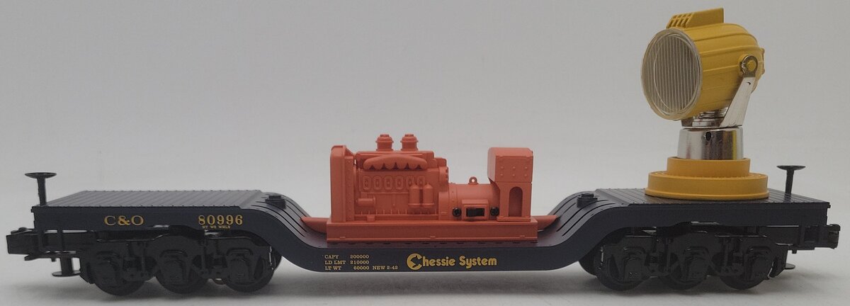 MTH 30-7933 O Gauge Chessie Searchlight Car EX/Box
