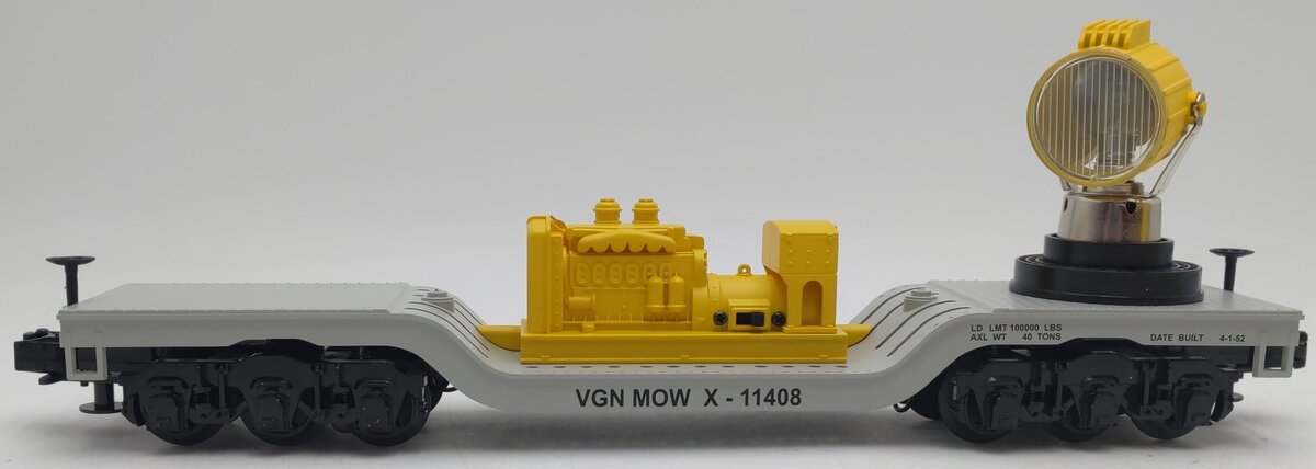 MTH 30-7018C O Gauge Virginian Searchlight Car EX/Box