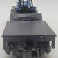 MTH 30-7622 O Gauge Depressed Center Flat w/ Ertl New Holland Tractor #21136 EX/Box