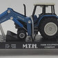 MTH 30-7622 O Gauge Depressed Center Flat w/ Ertl New Holland Tractor #21136 EX/Box