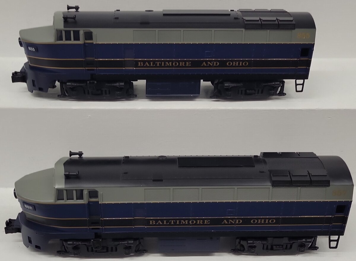 Williams SN2001 B&O Sharknose AA Diesel Set w/TMCC EX/Box