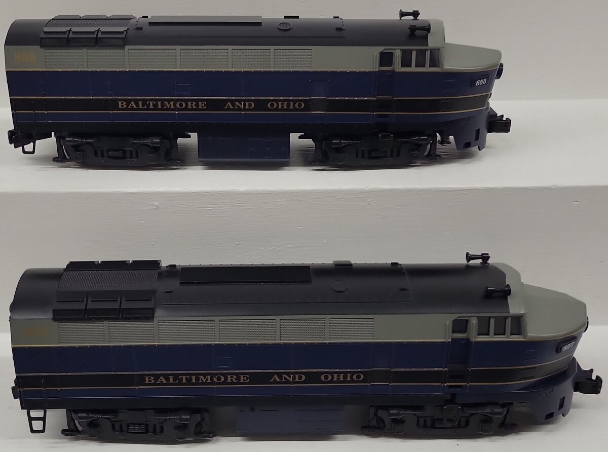 Williams SN2001 B&O Sharknose AA Diesel Set w/TMCC EX/Box