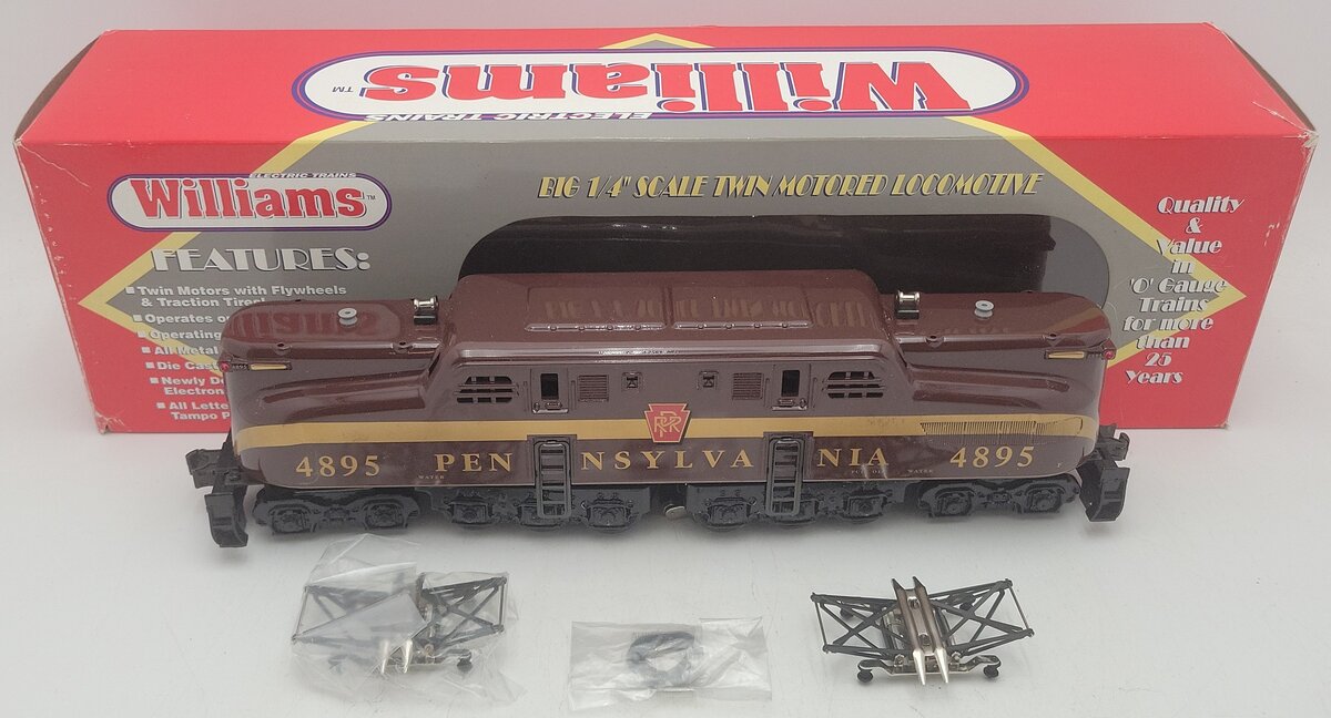 Williams 934895 O PRR Red GG-1 Power A Electric Locomotive w/Horn #4935 EX/Box