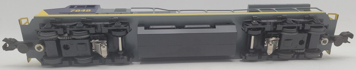 Williams DA112 CSX GE Dash-8 Diesel Locomotive w/ Horn #7848 VG/Box