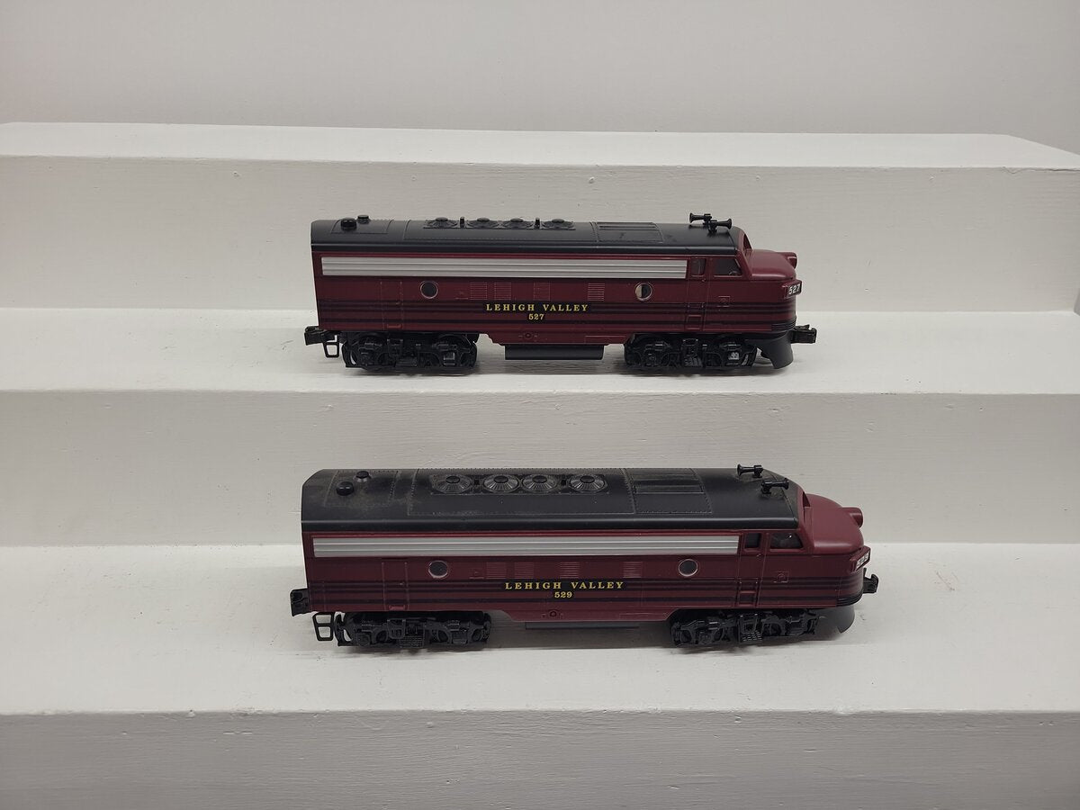 Williams F71103 Lehigh Valley F-7 AA Diesel Loco. Set EX/Box