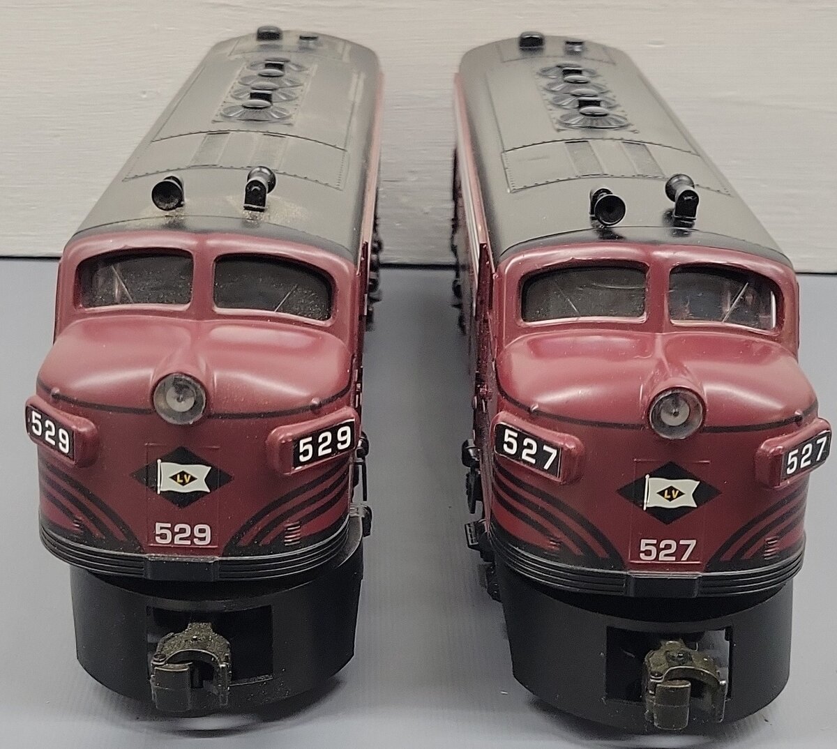 Williams F71103 Lehigh Valley F-7 AA Diesel Loco. Set EX/Box