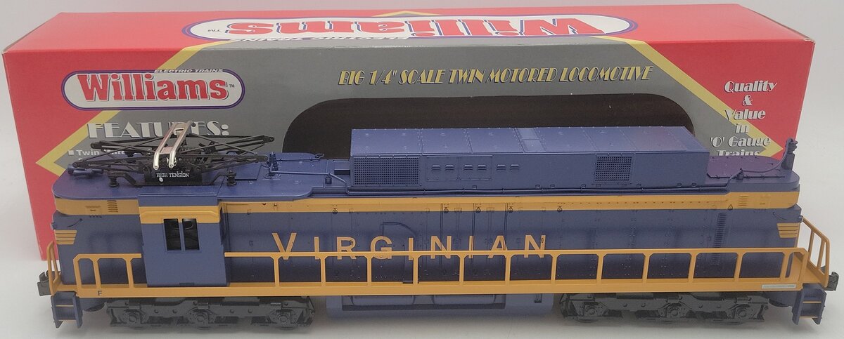 Williams EF409 O Virginian EL-C Electric Locomotive w/Horn EX/Box