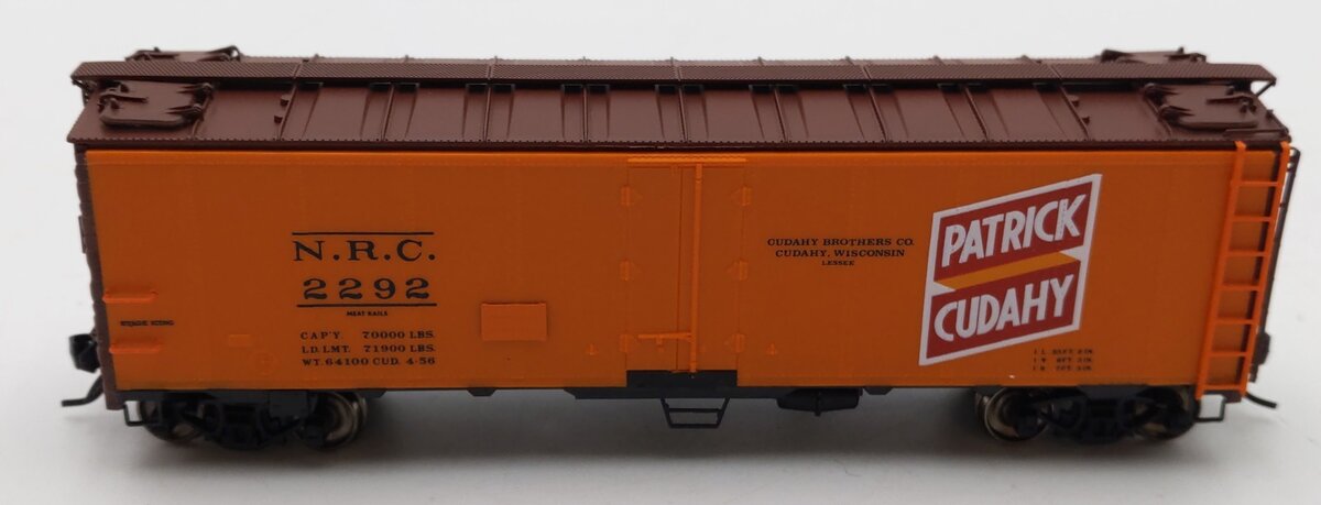 InterMountain 45526-12 HO Scale Patrick Cudahy Steel Sided Ice Bunker Car #2292 LN/Box