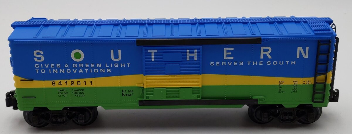 K-Line K641-2011 O Gauge Southern Wave Classic Boxcar LN/Box