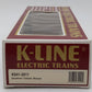 K-Line K641-2011 O Gauge Southern Wave Classic Boxcar LN/Box