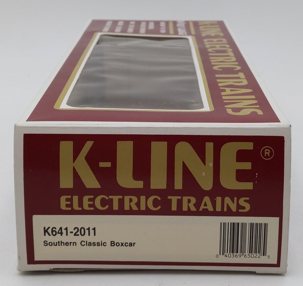 K-Line K641-2011 O Gauge Southern Wave Classic Boxcar LN/Box