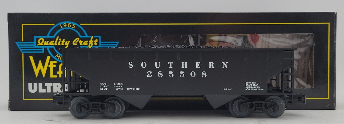 Weaver U1147L O Scale Southern 2 Bay Offset Coal Car #285508 LN/Box