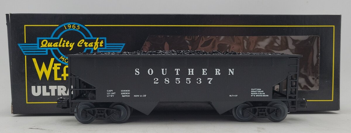 Weaver U1147L O Scale Southern 2 Bay Offset Coal Car #285537 LN/Box