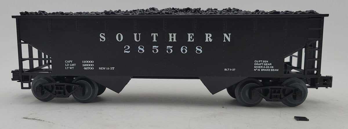 Weaver U1147L O Gauge Southern 2-Bay Offset Coal Hopper #285568 EX/Box