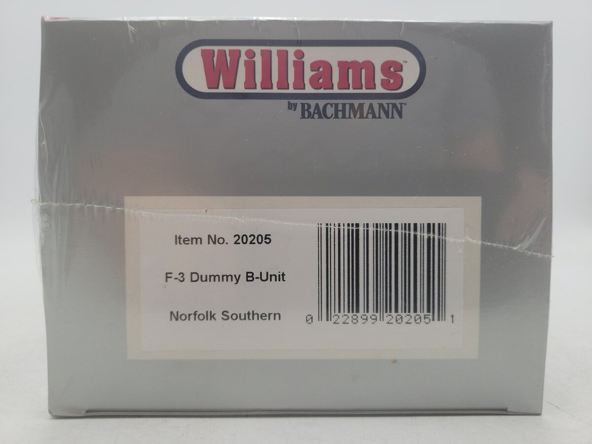 Williams 20205 O Gauge Norfolk Southern F3 Dummy Executive Train MT/Box