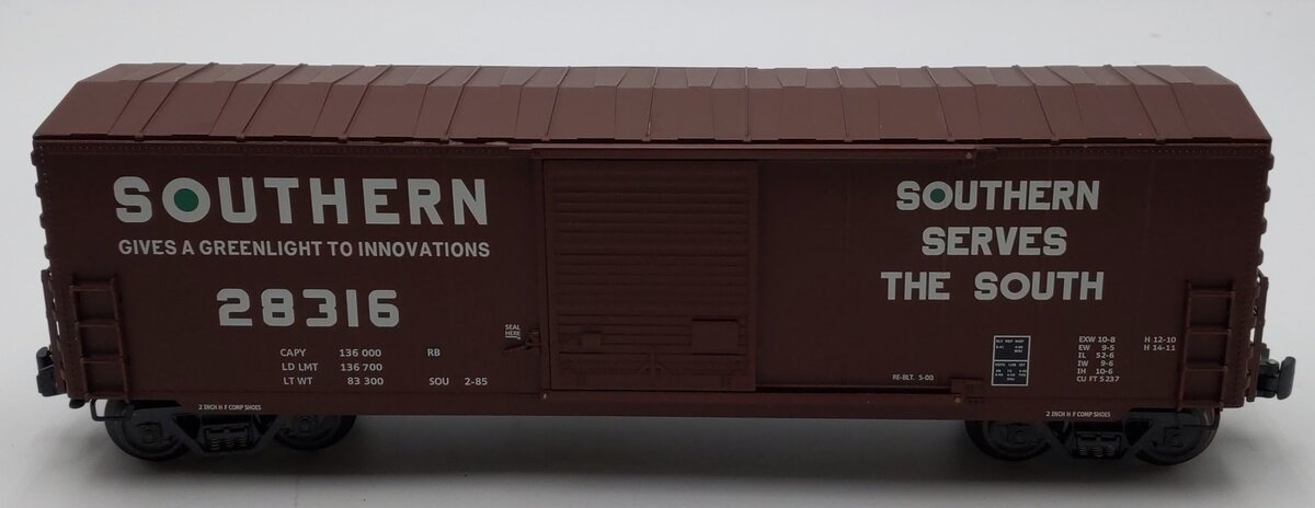 K-Line K765-2011 O Gauge Southern Boxcar #28316 LN/Box