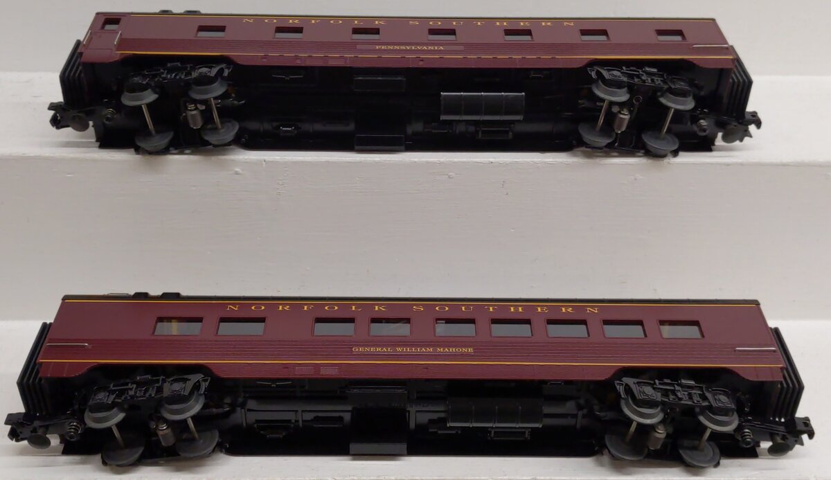 MTH 30-67535 2-Car 60' Stream Passenger Car Set EX/Box
