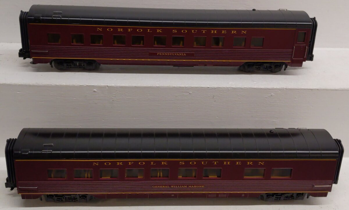 MTH 30-67535 2-CAR 60' STREAM. ABS SLEEPER/ NORFOLK SOUTHERN
