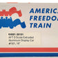 K-Line K4601-30101 O American Freedom Train 18" Aluminum Display Car #101 VG/Box