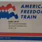 K-Line K4601-30101 O American Freedom Train 18" Aluminum Display Car #101 VG/Box