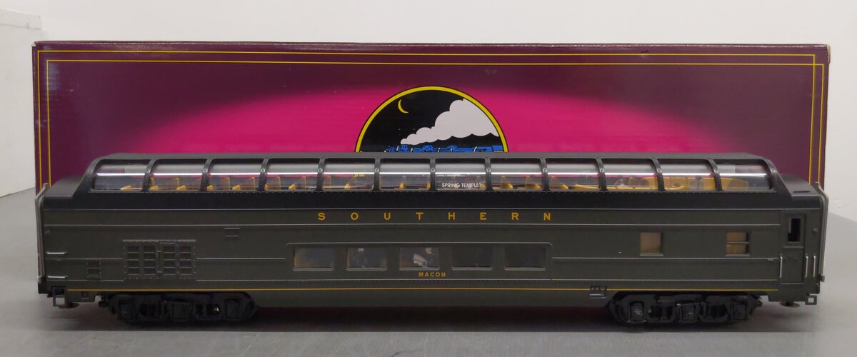 MTH 20-67149 O Southern 70' Full Length Vista Dome (Smooth) EX/Box