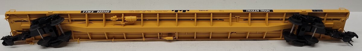 Atlas 6975-2 O Scale 89‘ 4“ Flatcar Trailer Train #922140 LN/Box