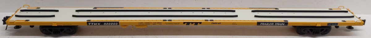 Atlas 6975-3 O Gauge Trailer Train 89' Flatcar #922203 (3 Rail) LN/Box