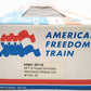 K-Line k4601-30110 O American Freedom Train 18" Aluminum Display Car #110 VG/Box