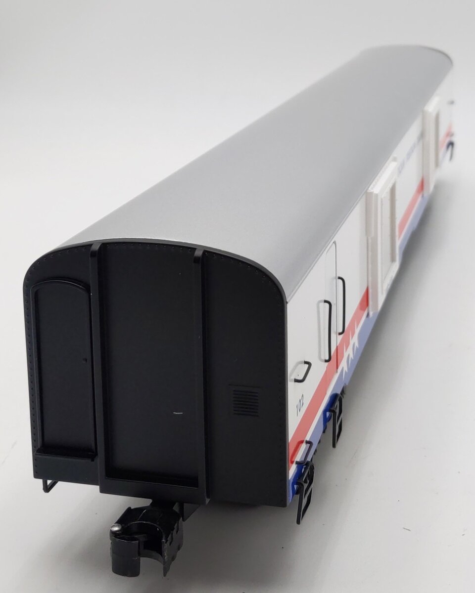 K-Line K4601-30102 O Gauge Freedom Train 18" Aluminum Display Car #102 LN/Box