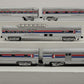 Williams 85109 O Gauge Amtrak 72' 5-Car Streamliner Set EX/Box