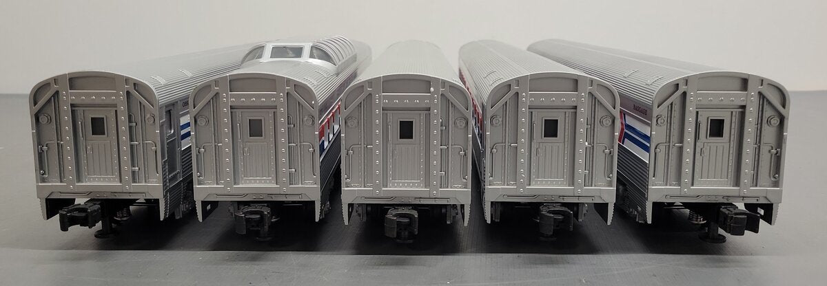 Williams 85109 O Gauge Amtrak 72' 5-Car Streamliner Set EX/Box