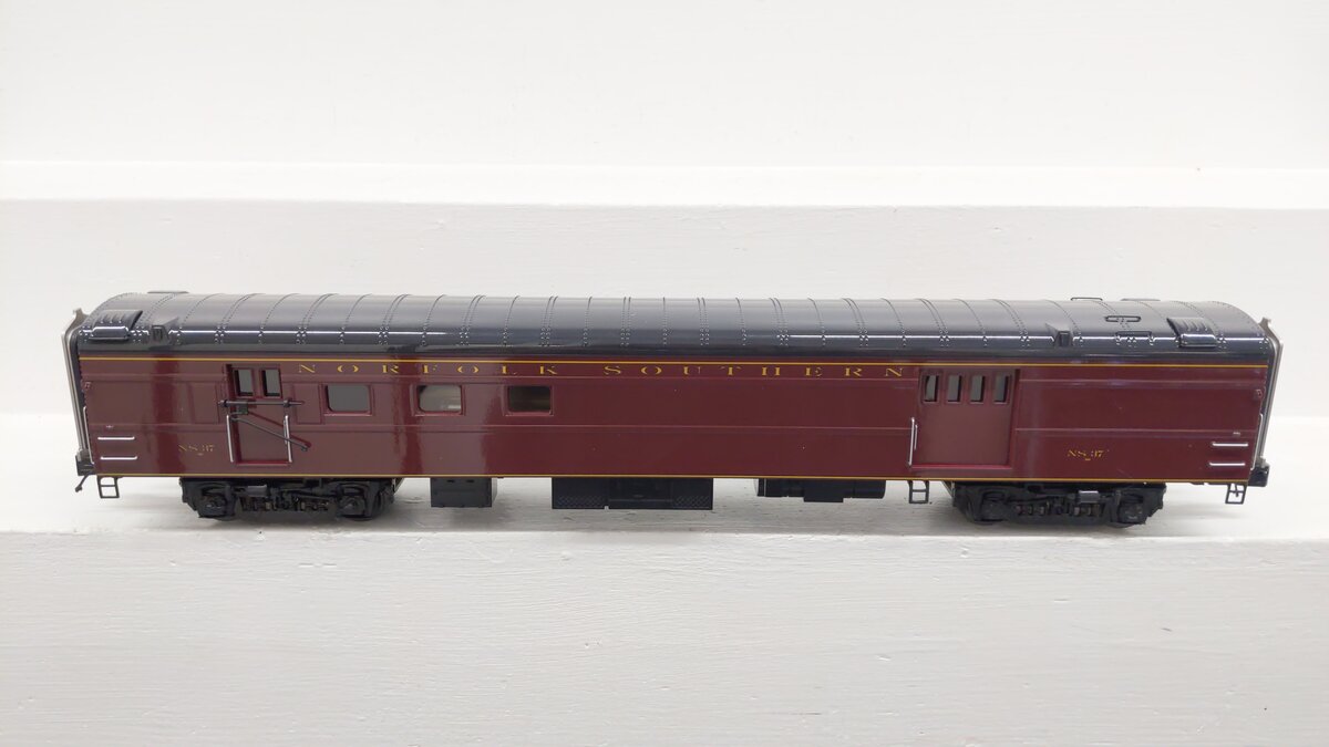 MTH 20-68265 O Norfolk Southern 70' ABS RPO Passenger Car (Smooth) EX/Box
