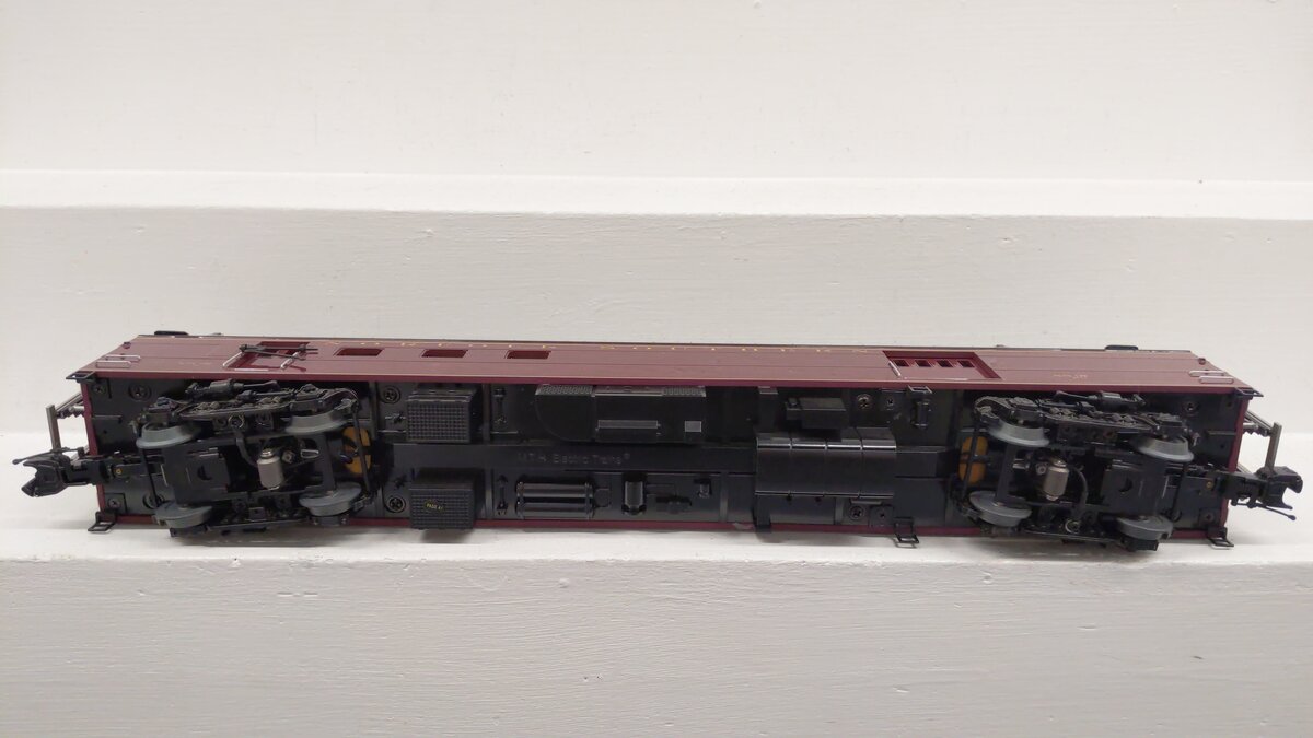 MTH 20-68265 O Norfolk Southern 70' ABS RPO Passenger Car (Smooth) EX/Box