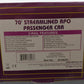 MTH 20-68265 O Norfolk Southern 70' ABS RPO Passenger Car (Smooth) EX/Box
