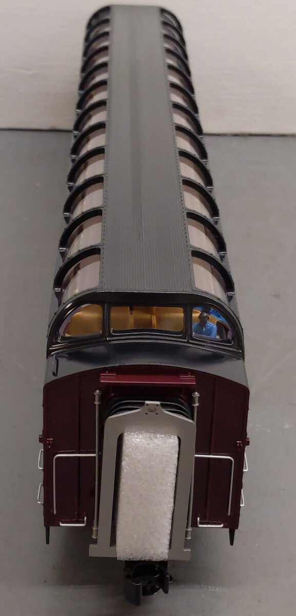 MTH 20-67265 O Norfolk Southern 70' ABS Vista Dome Passenger Car Smooth EX/Box