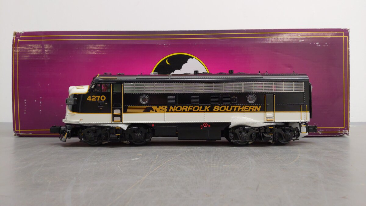 MTH 20-20556-1 O Gauge Norfolk Southern F-7 A Diesel Engine with PS3 #4270 EX/Box